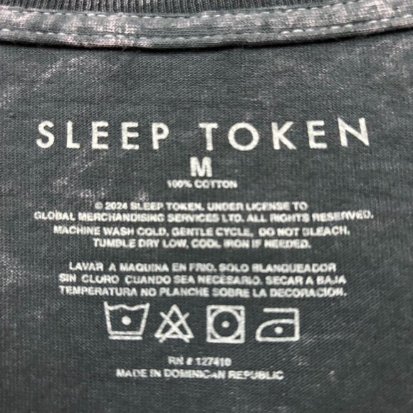 Sleep Token Take Me Back to Eden Heavy Metal Band Mineral Wash T-Shirt Medium - Picture 4 of 5